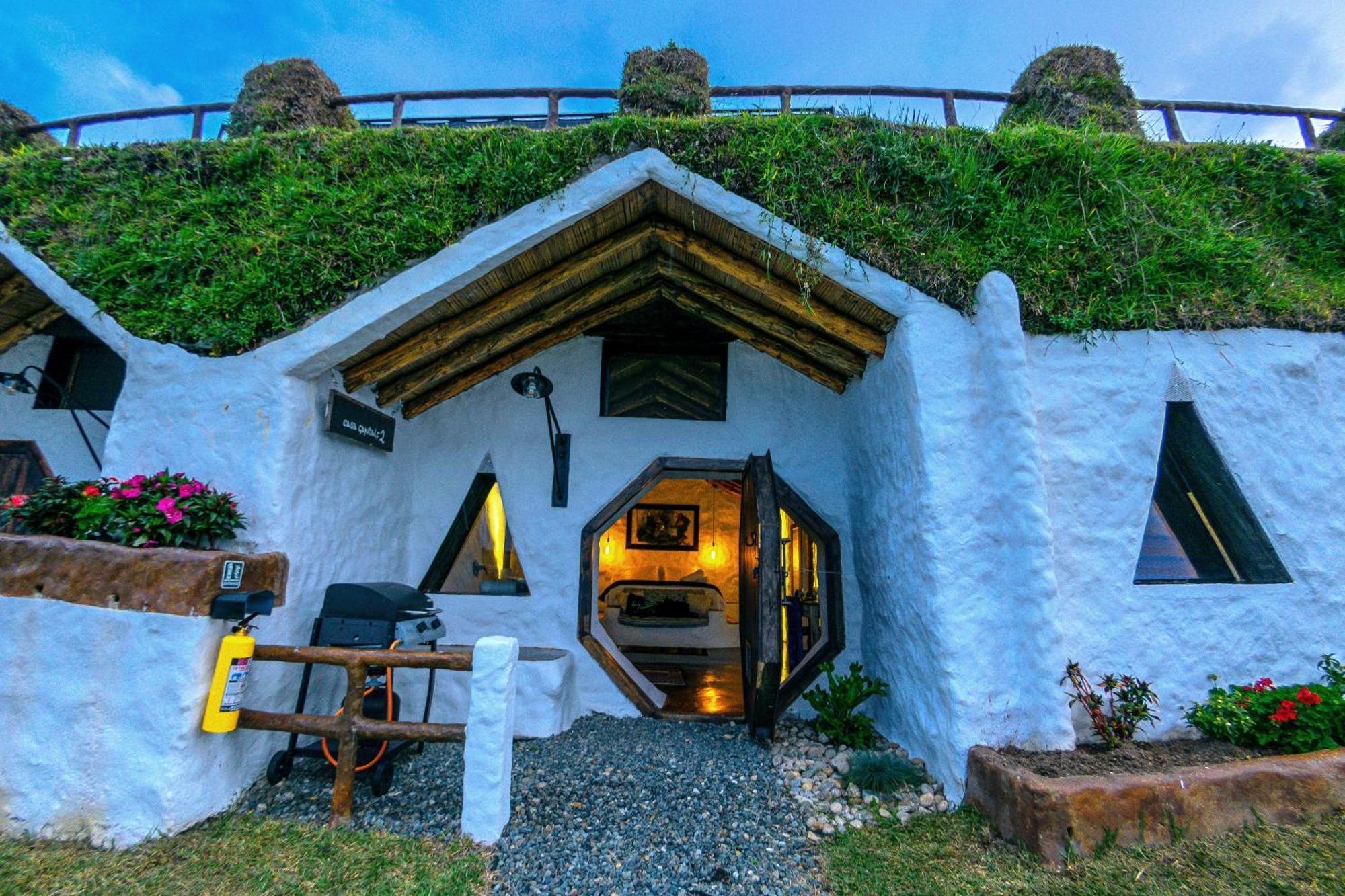 Hobbit Hotel Ecolodge- Guatapé Exteriör bild